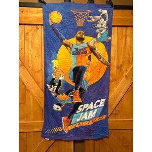 Space Jam Beah Towel GUC 27x52"